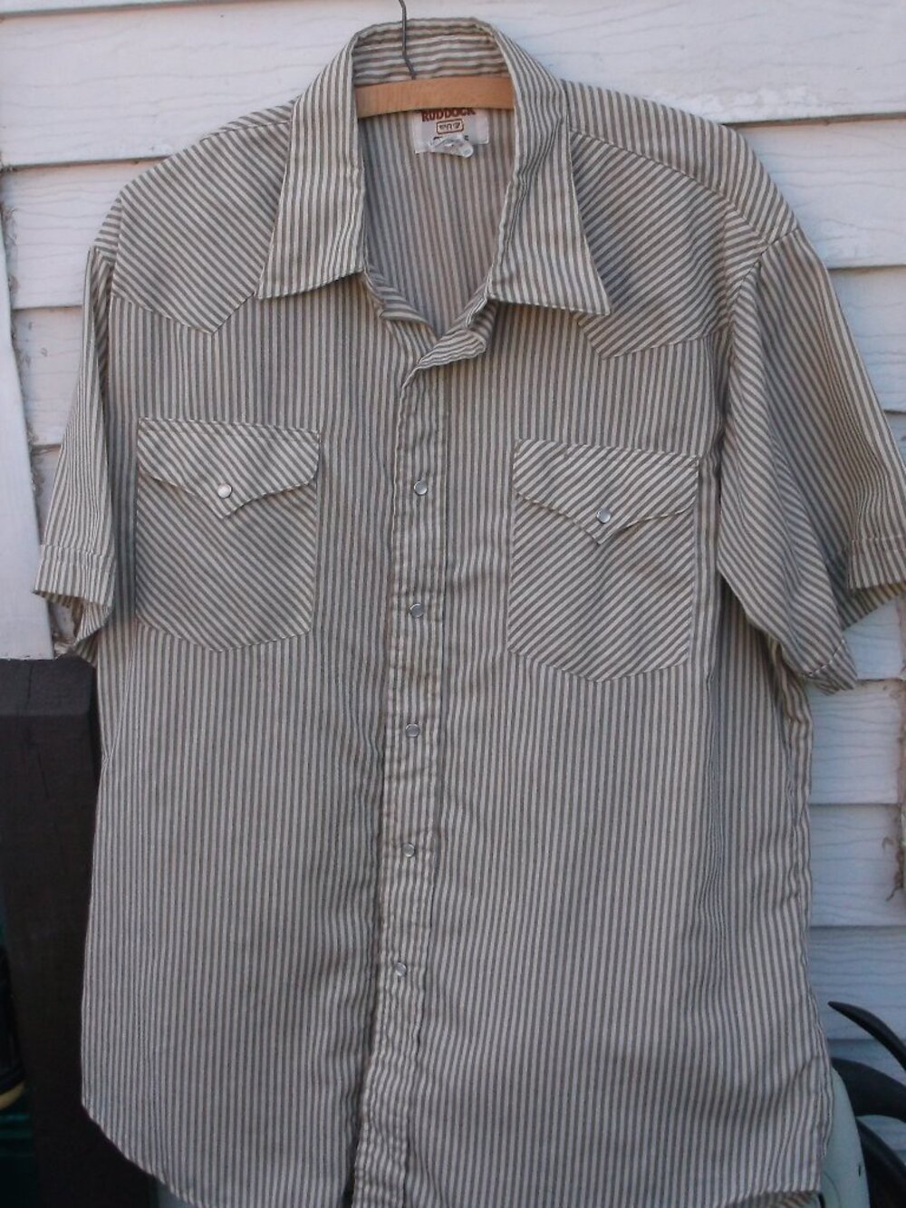 👕Classic short‑sleeve Ruddock Ranger Western shirt - like new